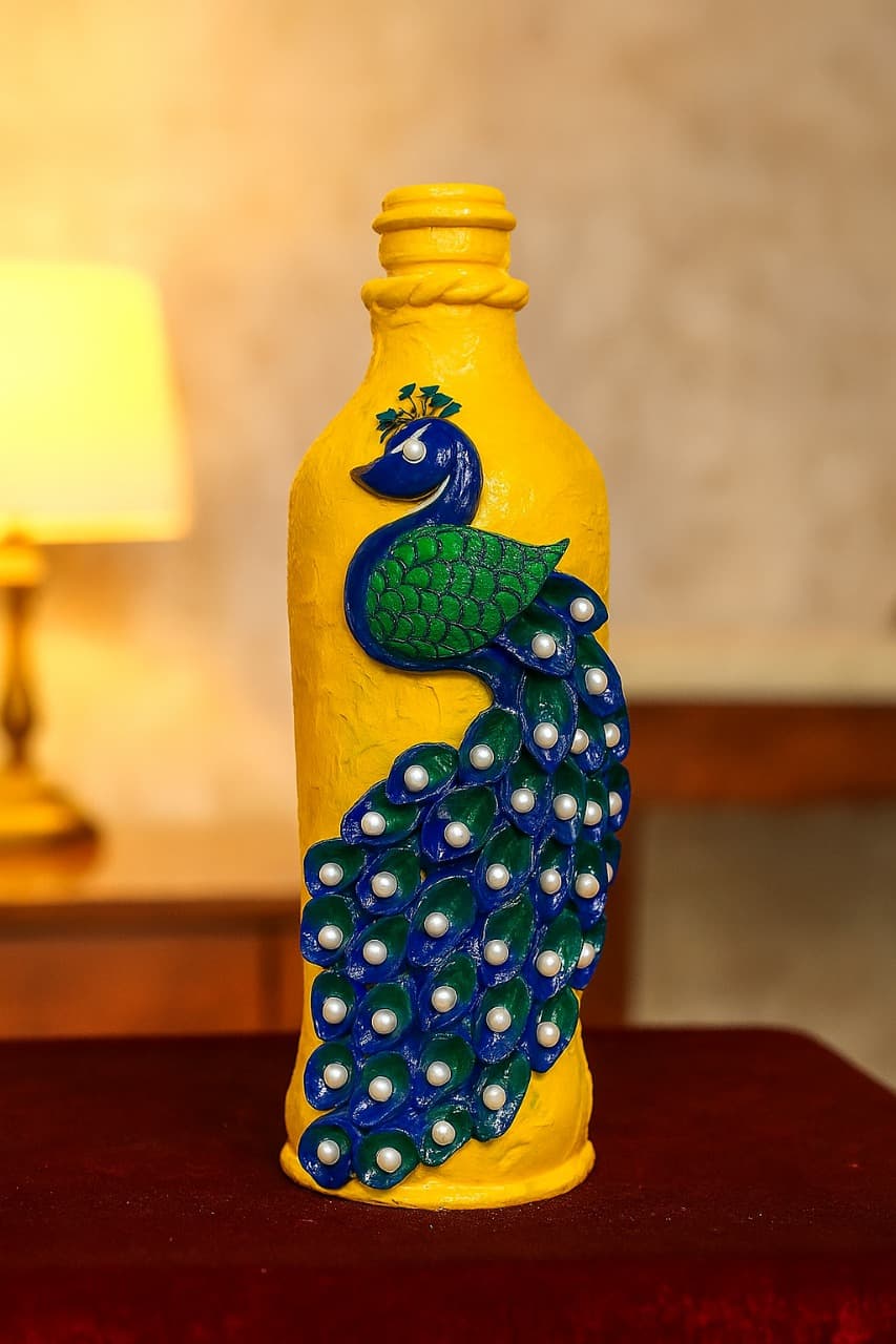 Hand-Painted Bottles